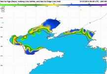 Sea ice - Bohai
